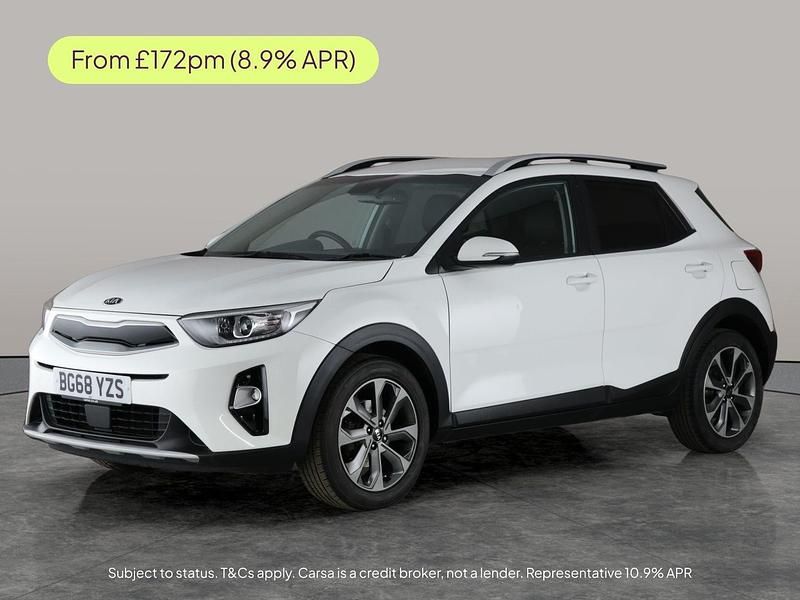 White Used 2018 Kia Stonic SUV | £7,796 (Fair price) - Image 1/3