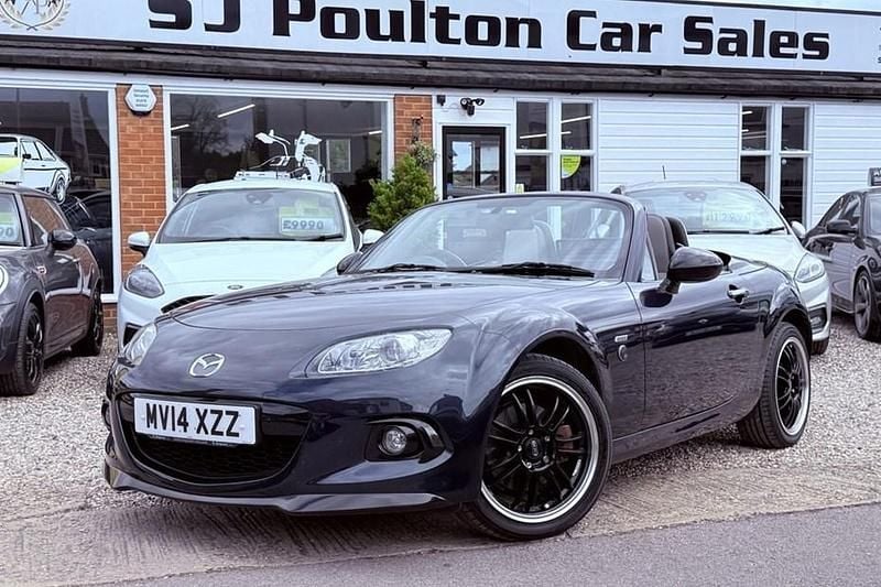 Used Mazda MX5 Inclusive 160 HP (117 kW) 2014 Blue Cabriolet