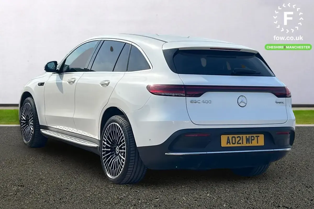 Used Mercedes EQC400 AMG Line Premium 300 kW (408 HP) 2021 White SUV