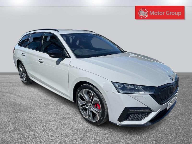 Grey Used 2021 Skoda Octavia vRS Estate | £19,490 (Expensive) - Image 1/4