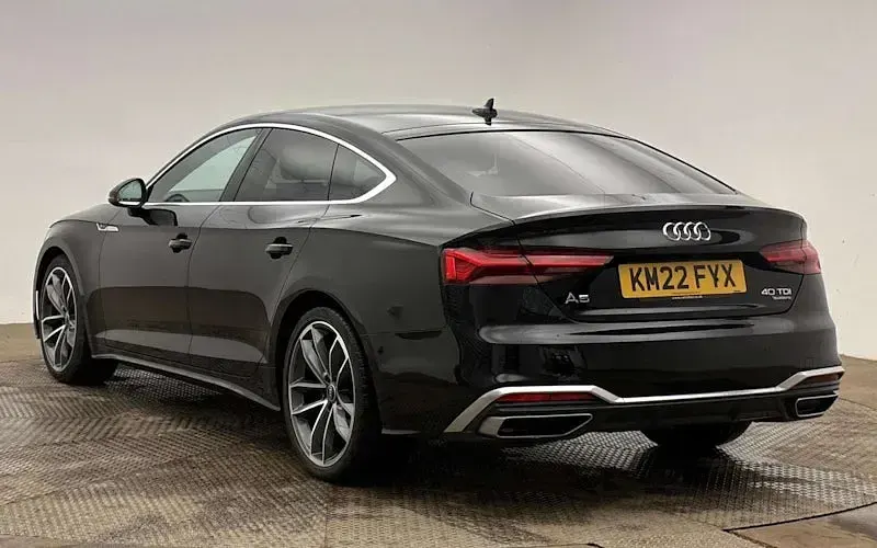Used Audi A5 Sportback S-Line 204 HP (150 kW) 2022 Black Hatchback