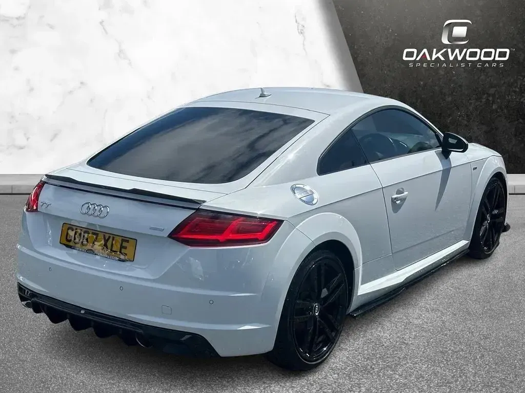 Used Audi TT S-Line 184 HP (135 kW) 2018 White Coupe