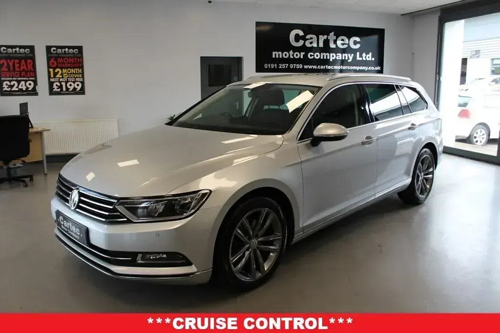 Begagnad VW Passat GT 150 HK (110 kW) 2016 Silver Kombi
