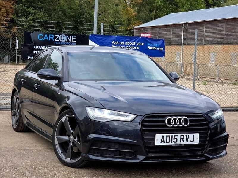 Blue Used 2015 Audi A6 Black Edition Sedan | £9,290 (Fair price) - Image 1/4