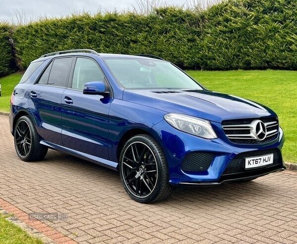 Blue Used 2017 Mercedes GLE350 AMG line Estate | £21,950 (Fair price) - Image 1/4