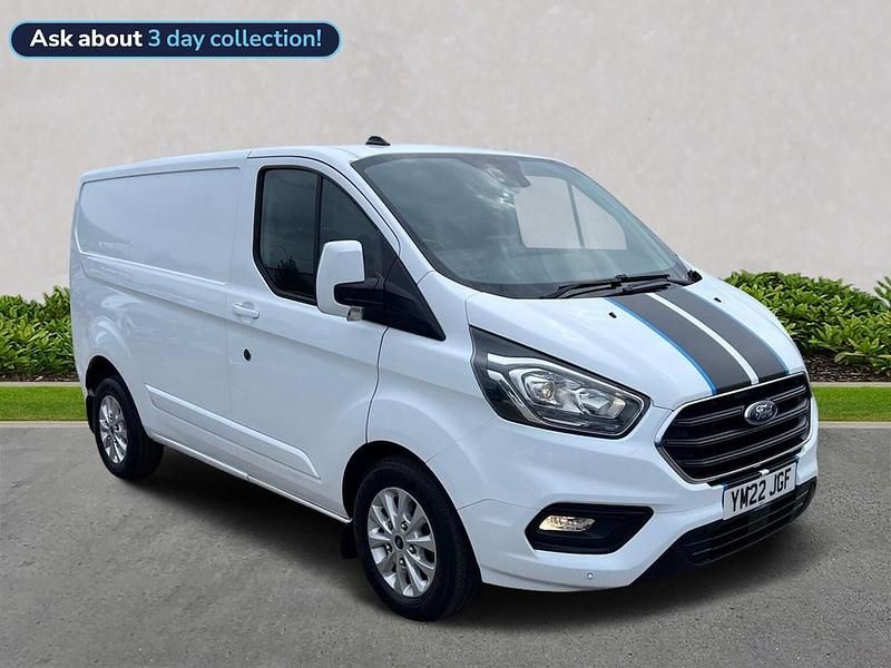 White Used 2022 Ford Transit Custom Limited Van | £15,050 (Good price) - Image 1/4