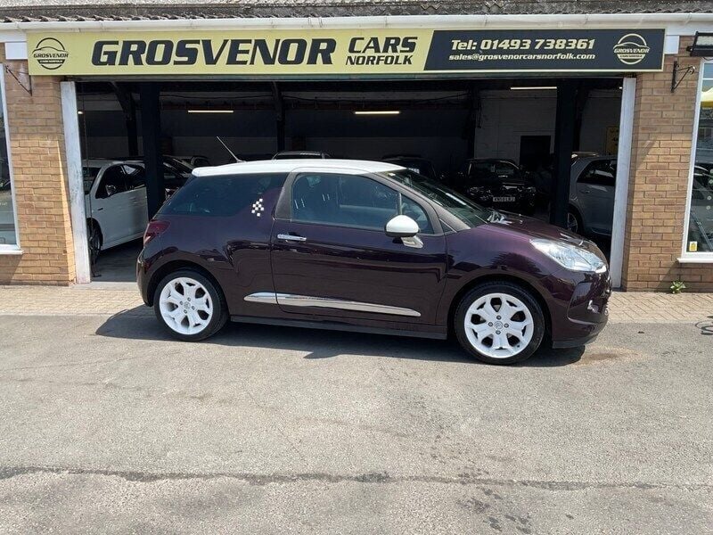 Purple Used 2015 Citroën DS3 PureTech Hatchback | £5,495 (Fair price) - Image 1/4