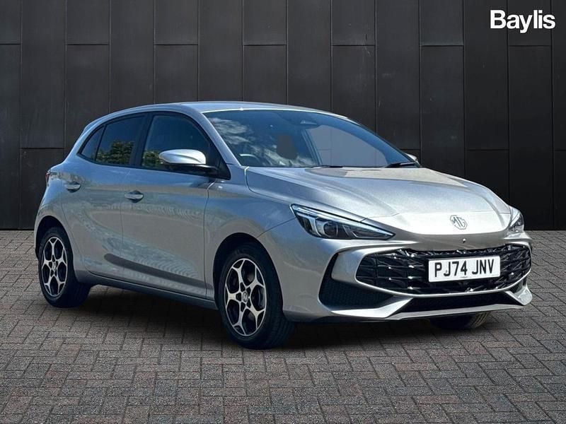 Silver Used 2024 MG MG3 Trophy Hatchback | £15,790 (Fair price) - Image 1/3