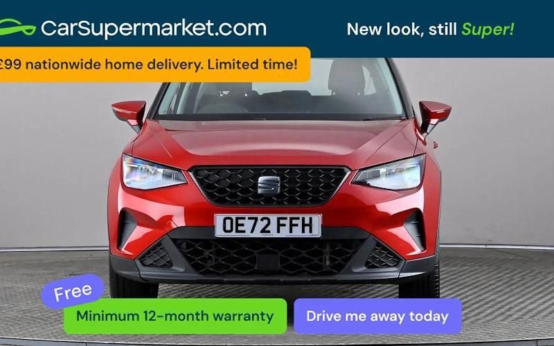 Used Seat Arona SE Technology 110 HP (80 kW) 2023 Red SUV