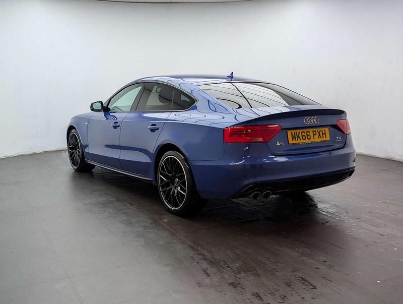 Used Audi A5 Sportback Black Edition 2016 Blue Hatchback