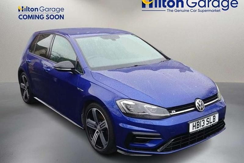 Used VW Golf VII R 310 HP (228 kW) 2017 Blue Hatchback