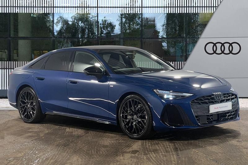 Blue Used 2025 Audi A6 S-Line Sedan | £49,999 - Image 1/4