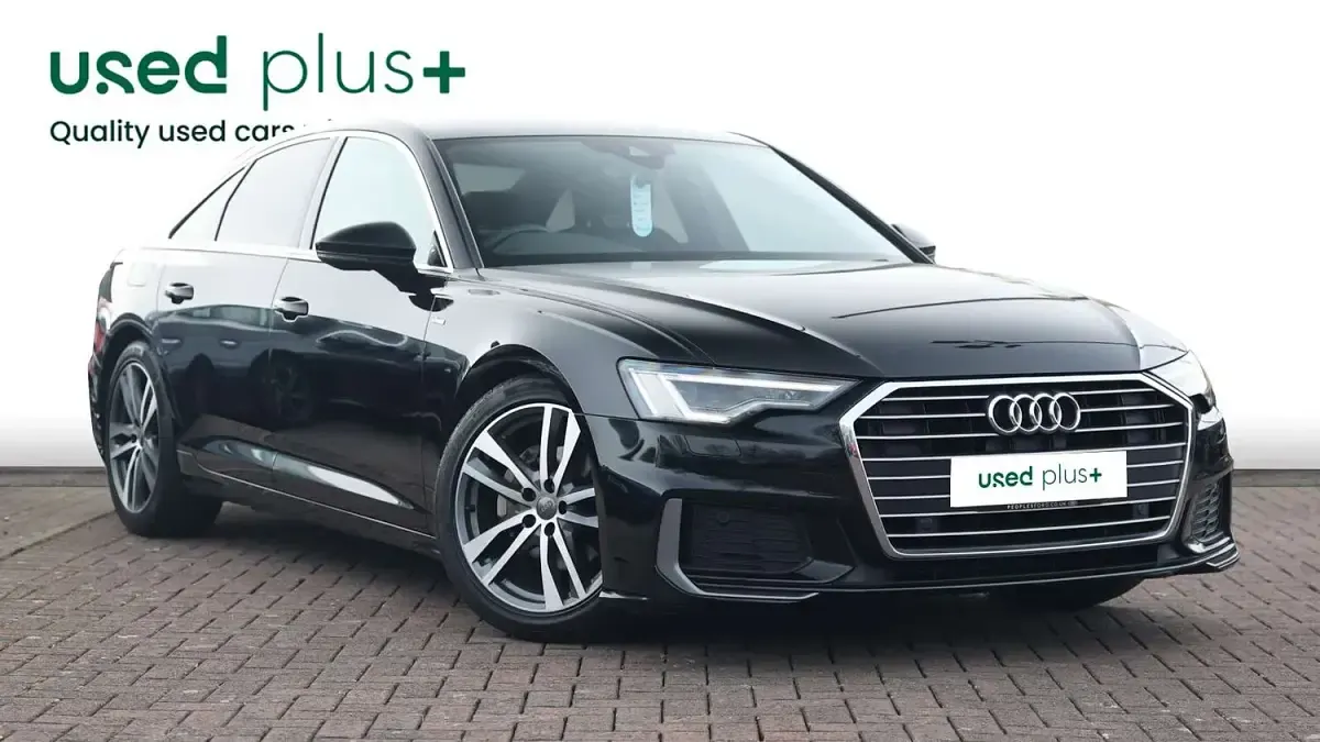 Used Audi A6 S-Line 204 HP (150 kW) 2019 Black Sedan