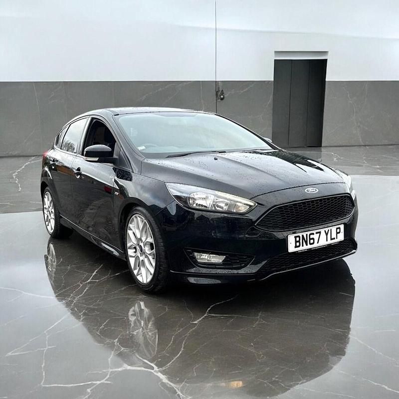 Used Ford Focus ST-Line 2017 Black Hatchback