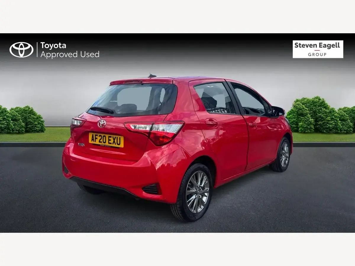 Used Toyota Yaris 2020 Red Hatchback