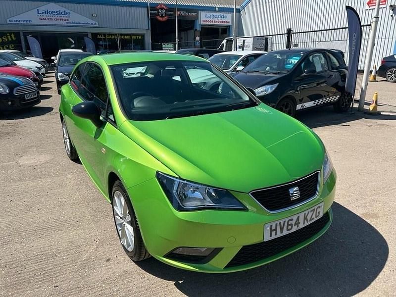 Green Used 2014 Seat Ibiza Sport Coupe | £7,499 (Expensive) - Image 1/4