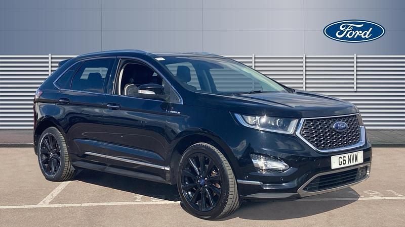 Black Used 2017 Ford Edge Vignale SUV | £14,351 (Fair price) - Image 1/3