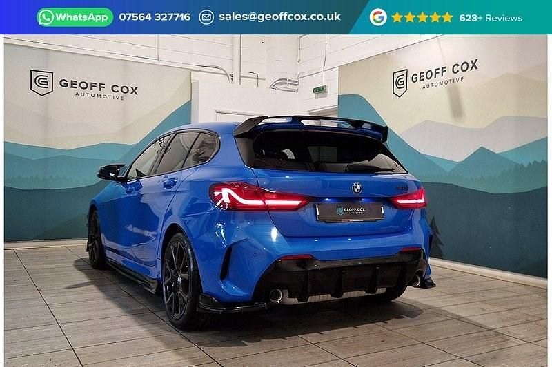 Used BMW 128 Comfort Edition 2021 Blue Hatchback