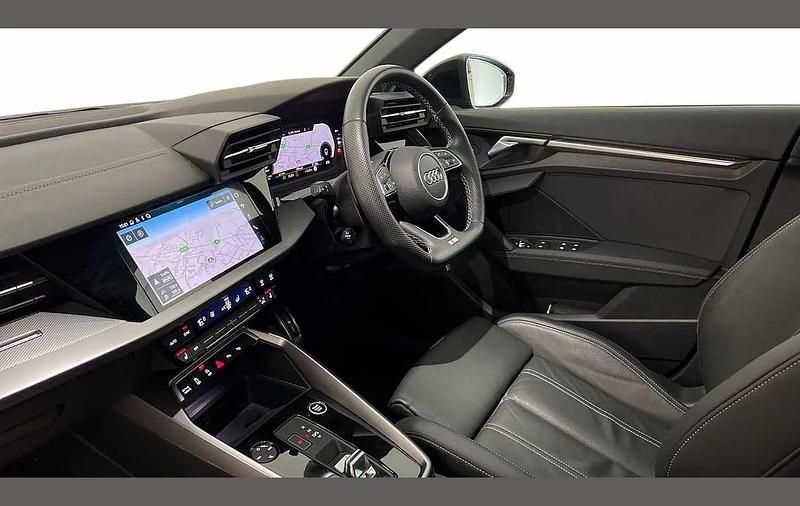 Used Audi A3 Black Edition 147 HP (108 kW) 2023 Black Sedan