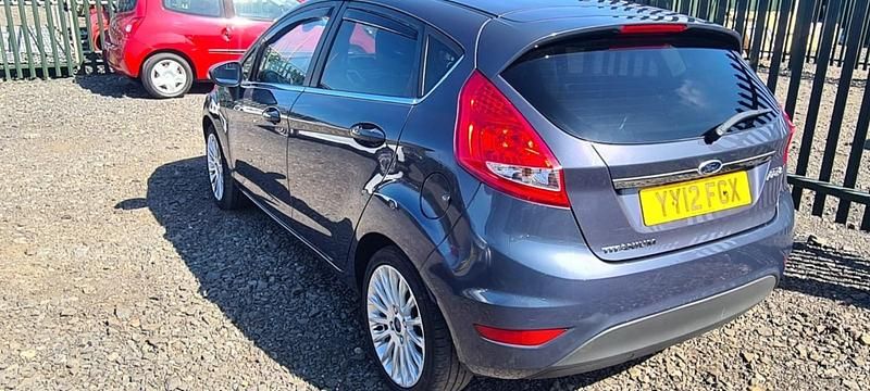 Used Ford Fiesta Titanium 2012 Grey Hatchback