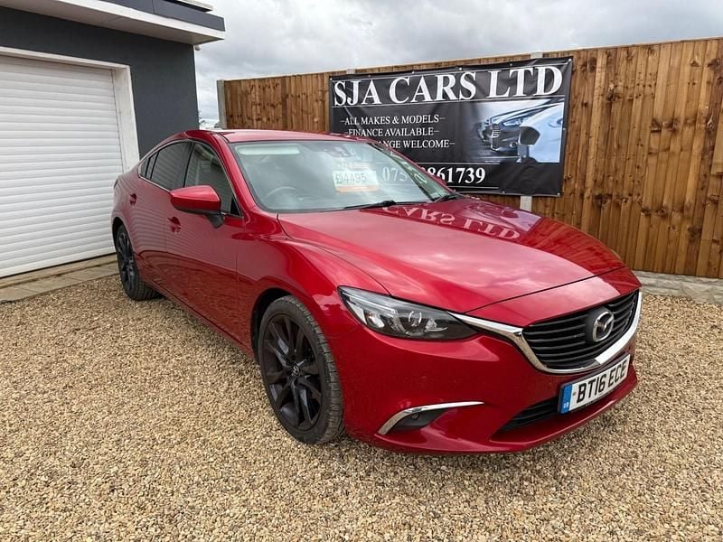 Red Used 2016 Mazda 6 Inclusive Sedan | £4,495 (Fair price) - Image 1/4