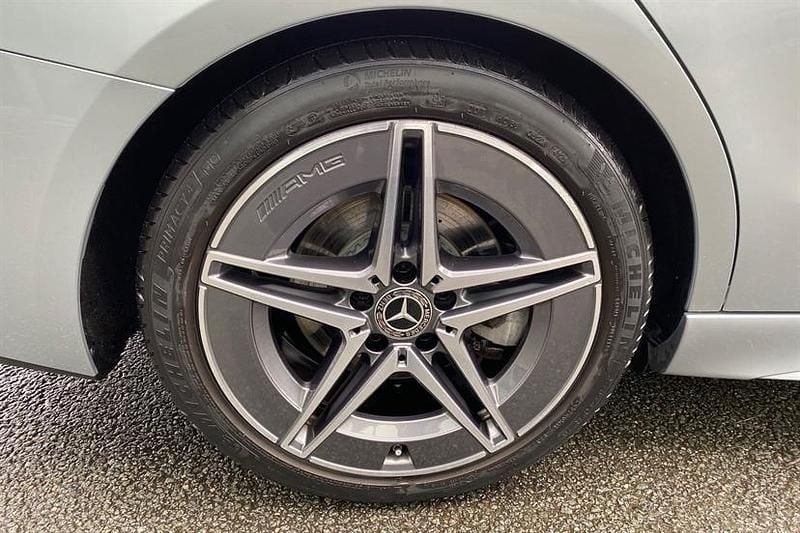 Used Mercedes C200 AMG line 204 HP (150 kW) 2022 High tech silver Estate