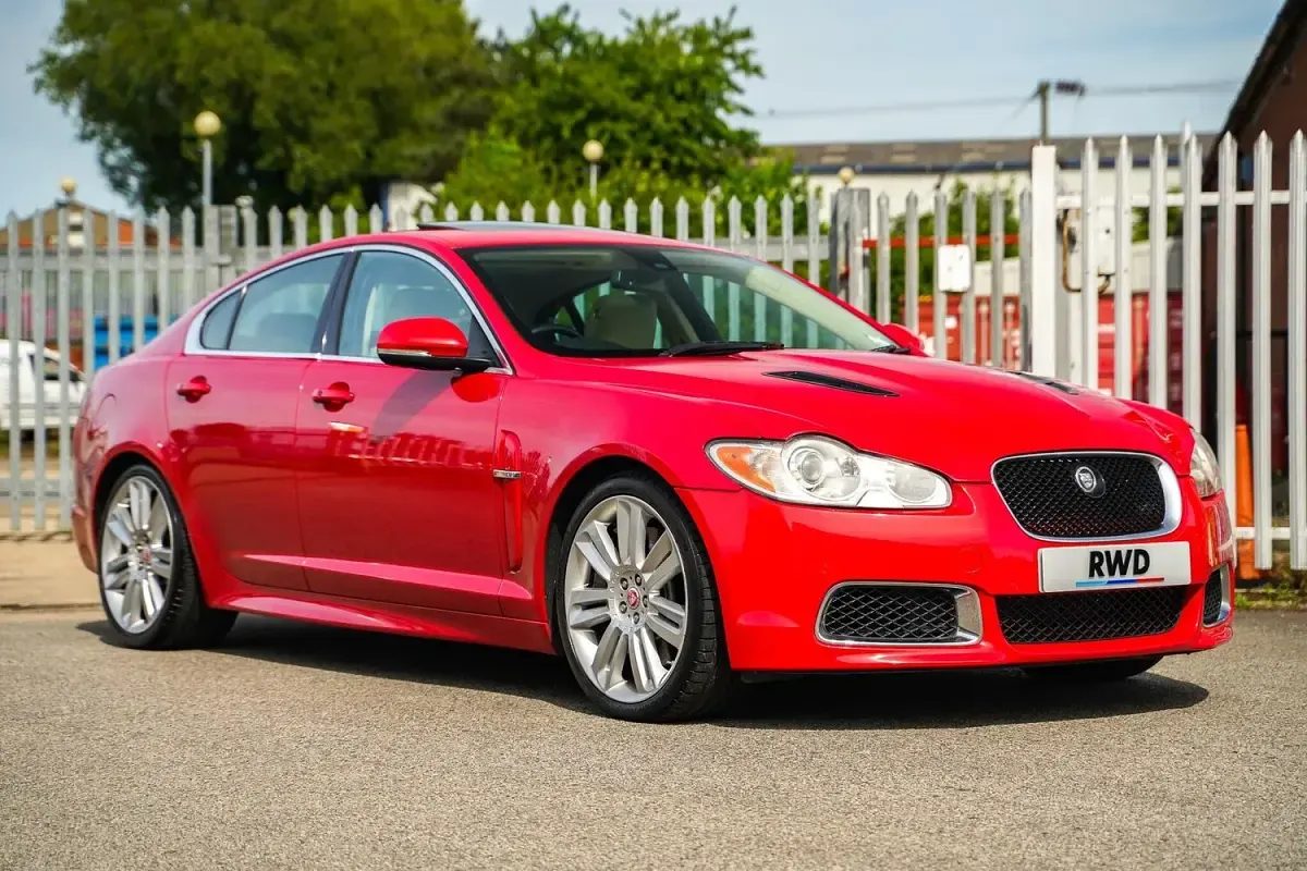 Used Jaguar XFR Supercharged 2010 Red Sedan