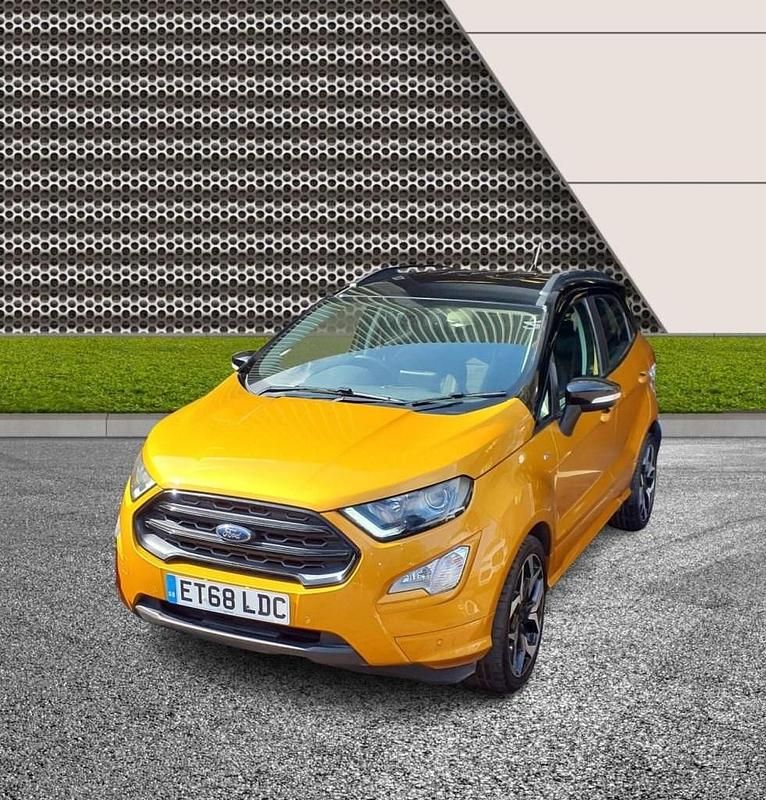 Used Ford Ecosport ST-Line 125 HP (91 kW) 2019 Yellow SUV