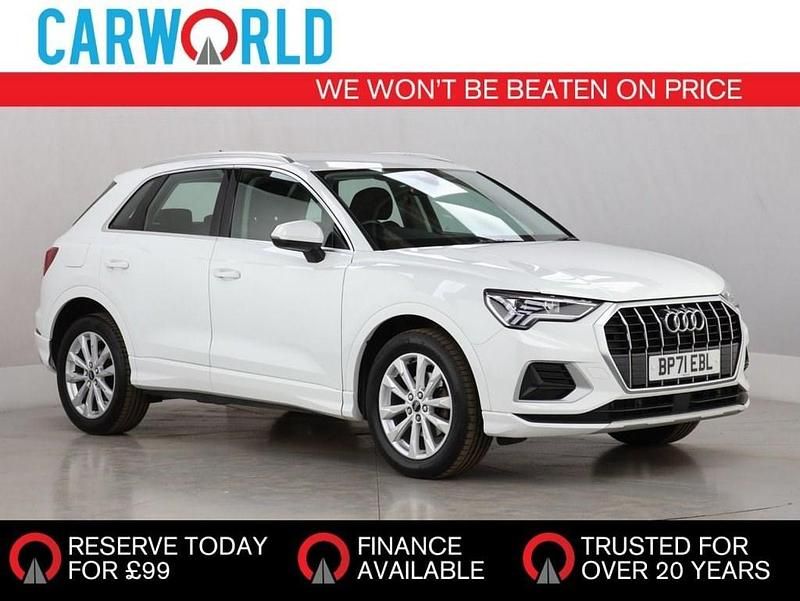 White Used 2022 Audi Q3 Sport SUV | £15,400 (Good price) - Image 1/3