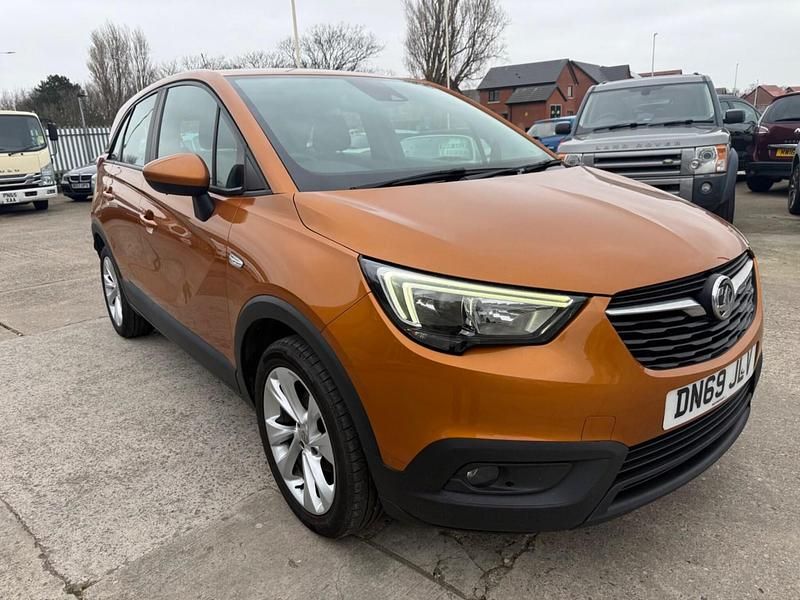 Used Vauxhall Crossland X S 110 HP (80 kW) 2019 Orange SUV