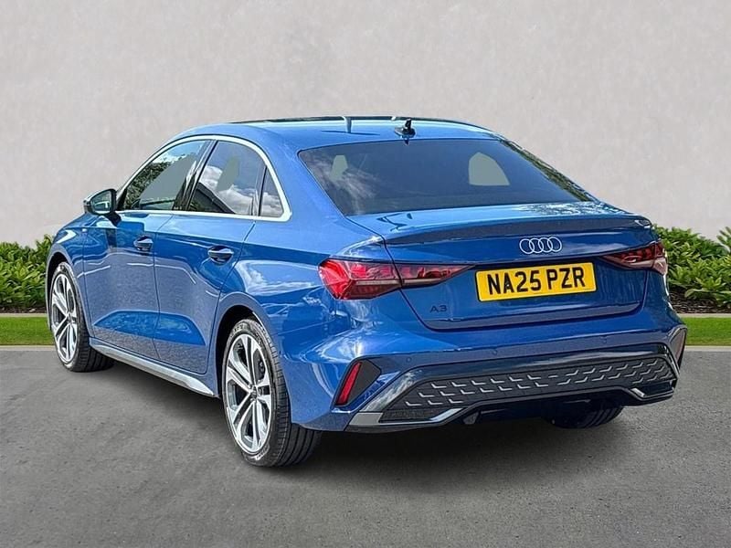 Used Audi A3 S-Line 204 HP (150 kW) 2025 Blue Sedan