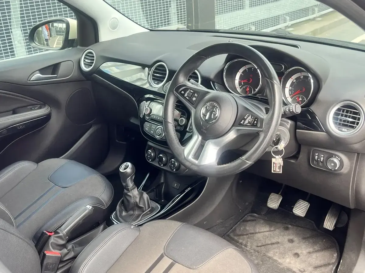 Used Vauxhall Adam Slam 100 HP (73 kW) 2017 Black Hatchback