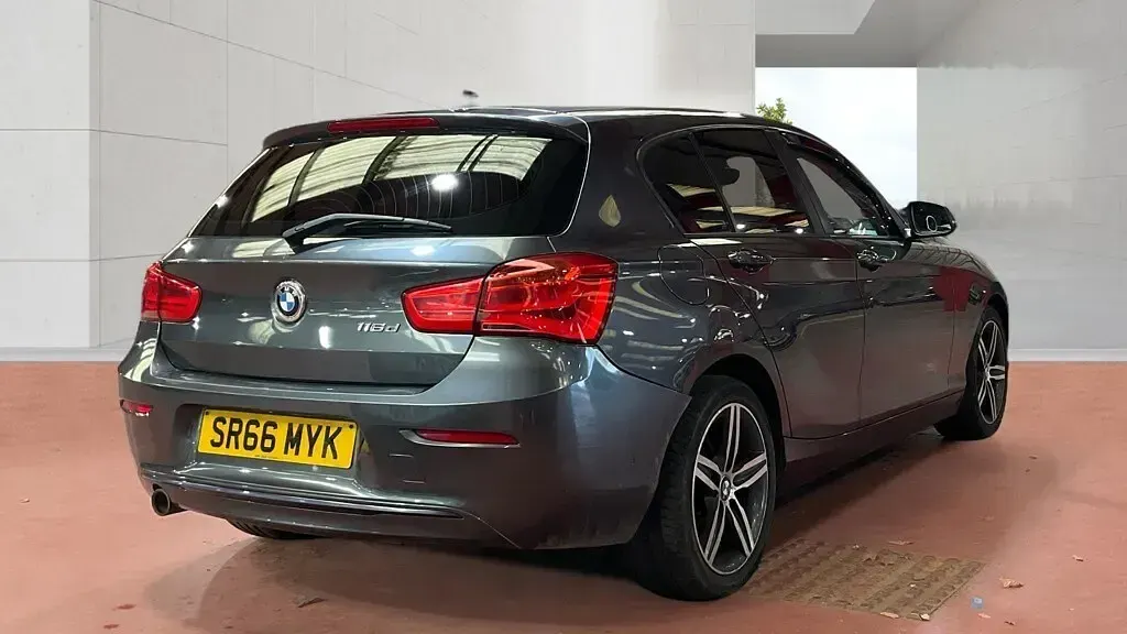 Used BMW 116 Sport Line 2016 Grey Hatchback