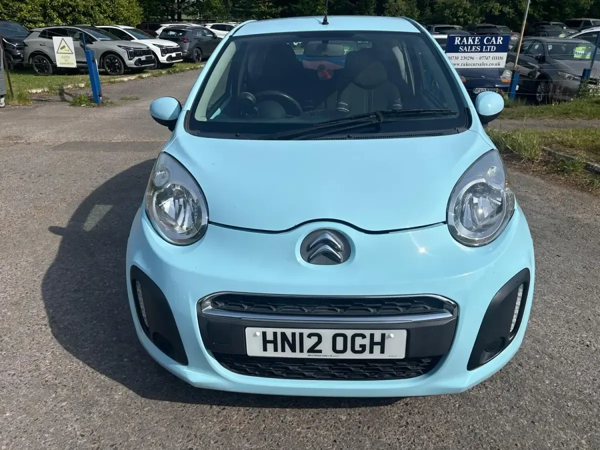 Begagnad Citroën C1 VTR Sport 68 HK (50 kW) 2012 Blå Halvkombi