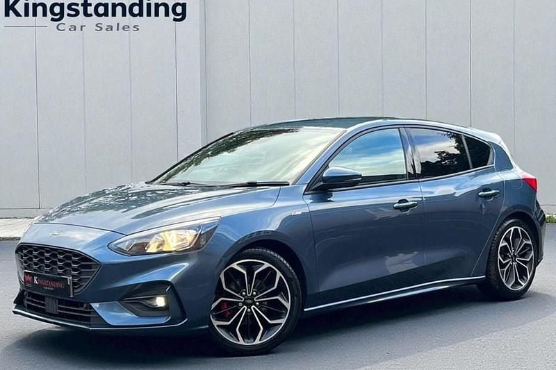 Used Ford Focus ST-Line X 125 HP (91 kW) 2019 Blue Hatchback