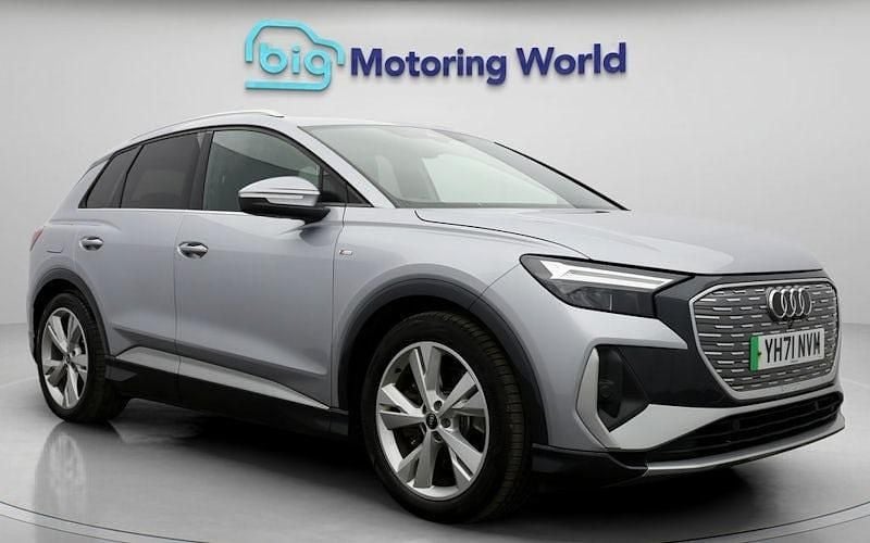 Used 2023 Audi Q4 e-tron S-Line SUV | £19,500 (Super price) - Image 1/4