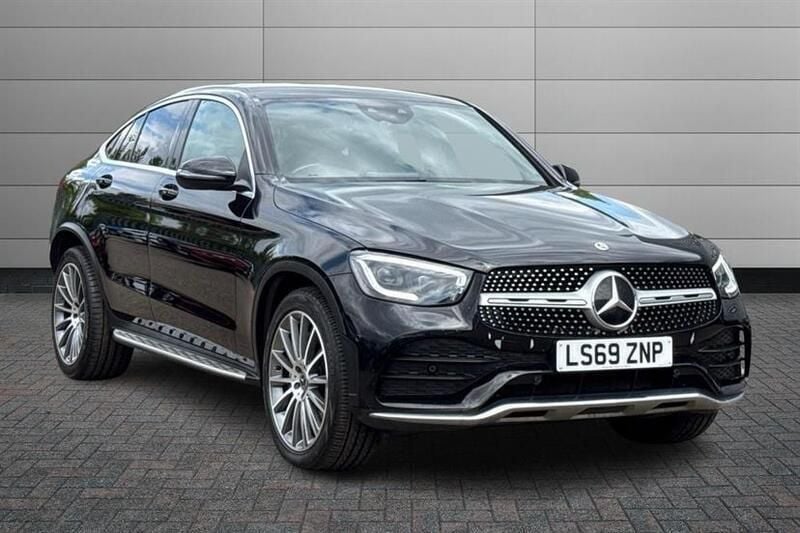 Black Used 2019 Mercedes GLC300 AMG Line Premium Coupe | £27,250 (Fair price) - Image 1/4