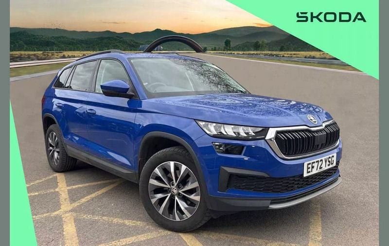 Blue Used 2023 Skoda Kodiaq SE Drive SUV | £23,500 (Super price) - Image 1/4
