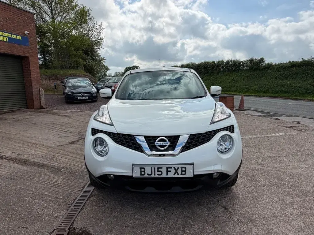 Używany Nissan Juke Acenta 2015 Biały SUV