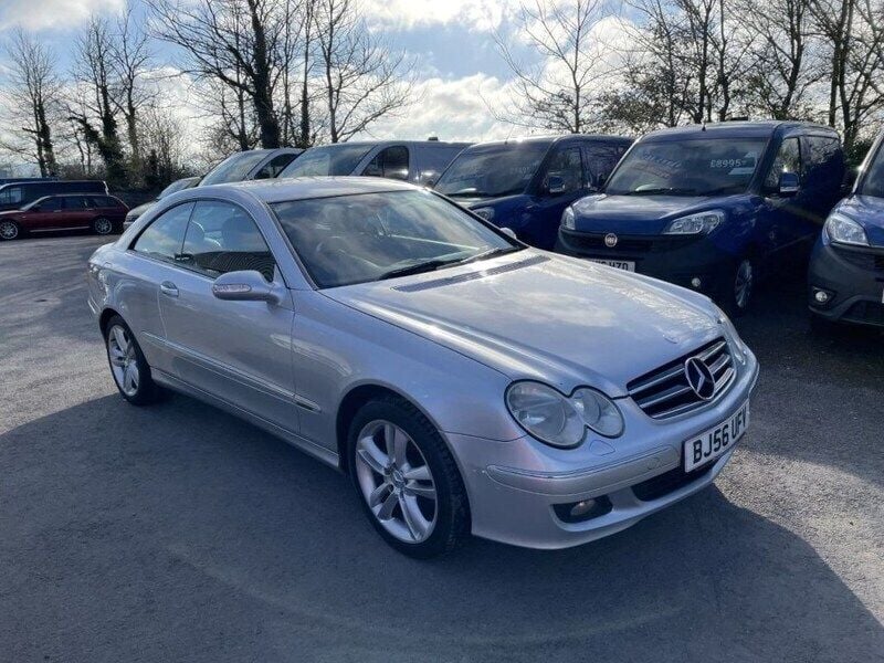 Silver Used 2006 Mercedes CLK220 Avantgarde Coupe | £2,995 - Image 1/4