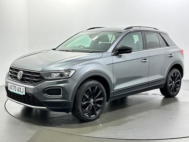 Used VW T-Roc Black Edition 110 HP (80 kW) 2021 Grey SUV