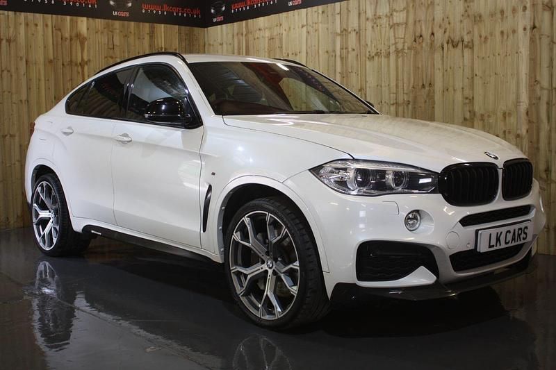 White Used 2016 BMW X6 M50 Comfort Edition SUV | £19,995 - Image 1/4