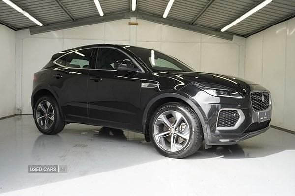 Black Used 2021 Jaguar E-Pace R-Dynamic SUV | £18,995 (Fair price) - Image 1/4