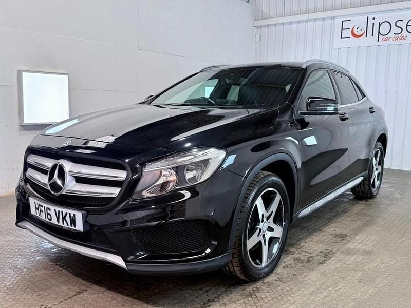 Used Mercedes GLA220 AMG line 177 HP (130 kW) 2016 Black SUV