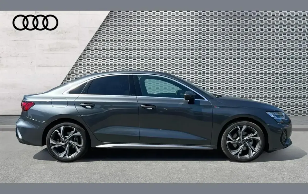 New Audi A3 S-Line 147 HP (108 kW) 2026 Grey Sedan