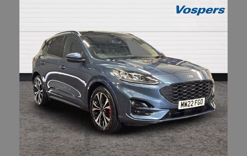 Blue Used 2022 Ford Kuga ST-Line X SUV | £22,400 (A bit pricey) - Image 1/3