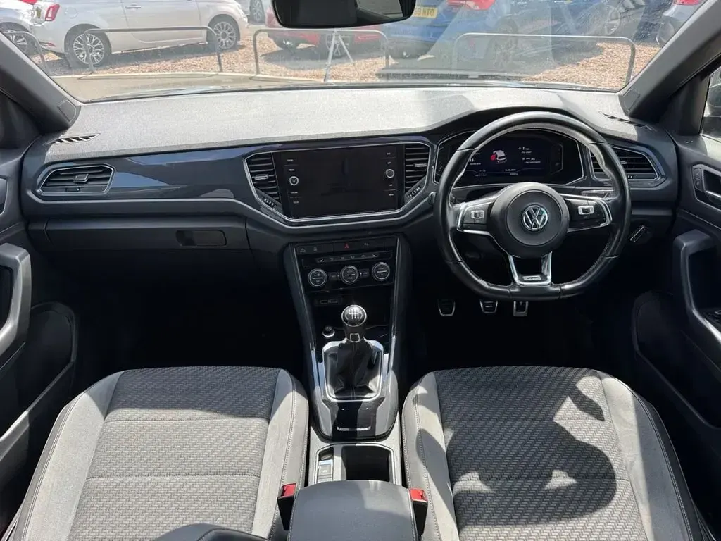 Used VW T-Roc R-line 115 HP (84 kW) 2019 Grey SUV
