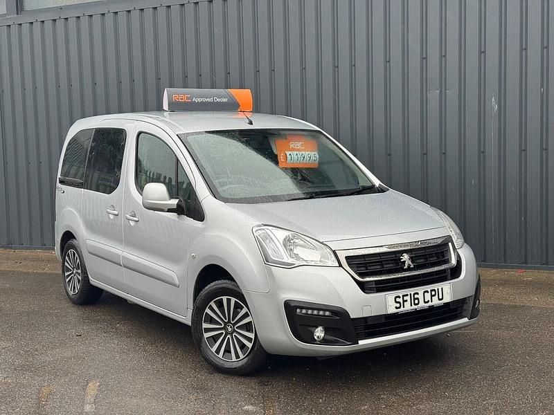 Silver Used 2016 Peugeot Partner MPV | £11,995 - Image 1/4