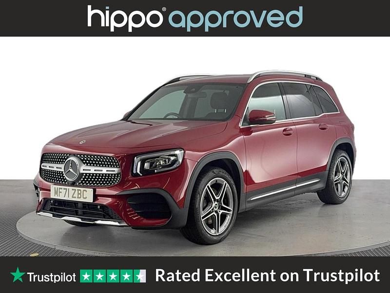 Red Used 2021 Mercedes GLB200 AMG line SUV | £24,370 (Super price) - Image 1/4