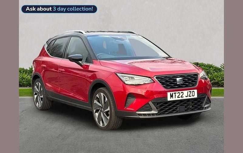 Red Used 2022 Seat Arona FR Sport SUV | £13,799 (Fair price) - Image 1/2